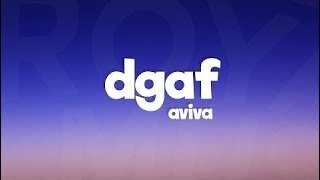 AViVA - DGAF (Lyrics)
