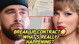 Taylor Swift And Travis Kelce: Leaked Contract Drama. What Is Really Happening?