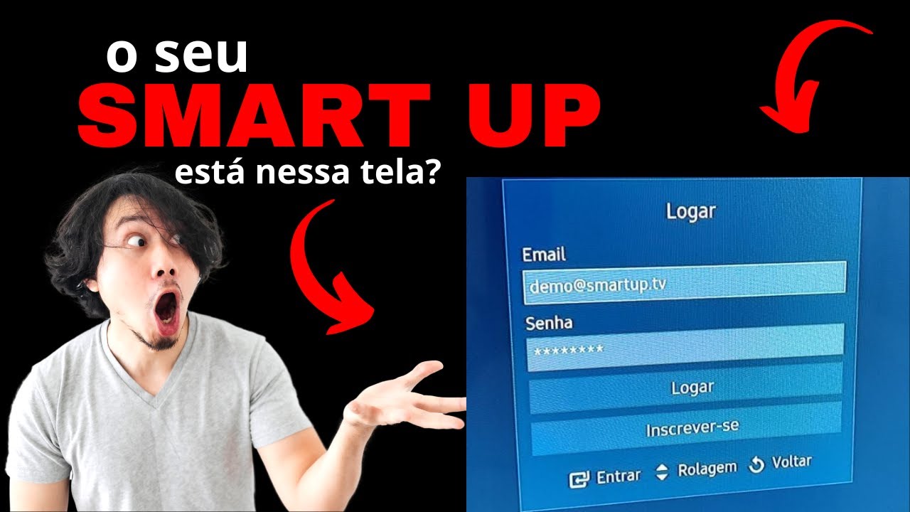 Como Configurar o Smart UP Na Tv Samsung Tutorial completo Atualizado ...