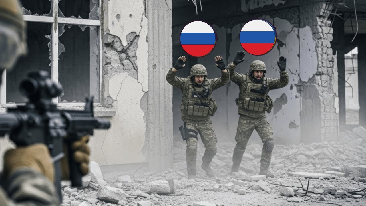 Ukrainian Sniper Faces Russian Troops – Then This Happen