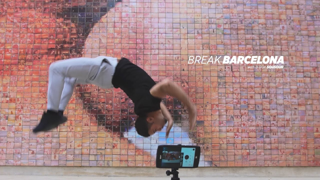 BREAK BARCELONA – B BOY SOUSOUR – BREAKDANCE SESSION BY CROSSCALL