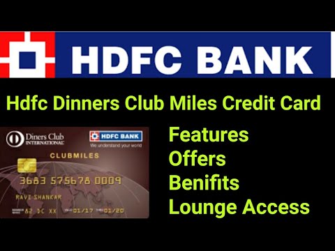 HDFC Bank Diners Club Miles Credit Card Benefits | Unboxing | Review | Full Details ???