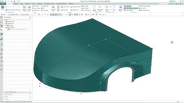 NX Realize Shape - Car Front Design Tutorial