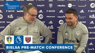 Koch and Llorente injury updates | Marcelo Bielsa | Leeds United v West Ham United press conference