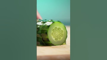 Cut the cucumber 🥒🔪 #ai #asmr #cut #cutfruit #fruit #cucumber #aiasmr #foryou #fyp #fun