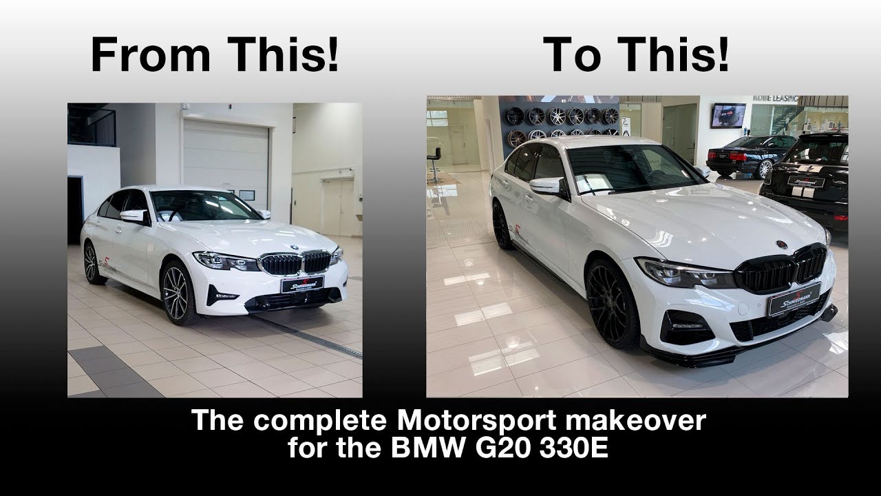 BMW G20 330E - Breyton wheels and the complete motorsport makeover at Schmiedmann