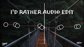 I'd Rather - Capcut Audio Edit screenshot 3