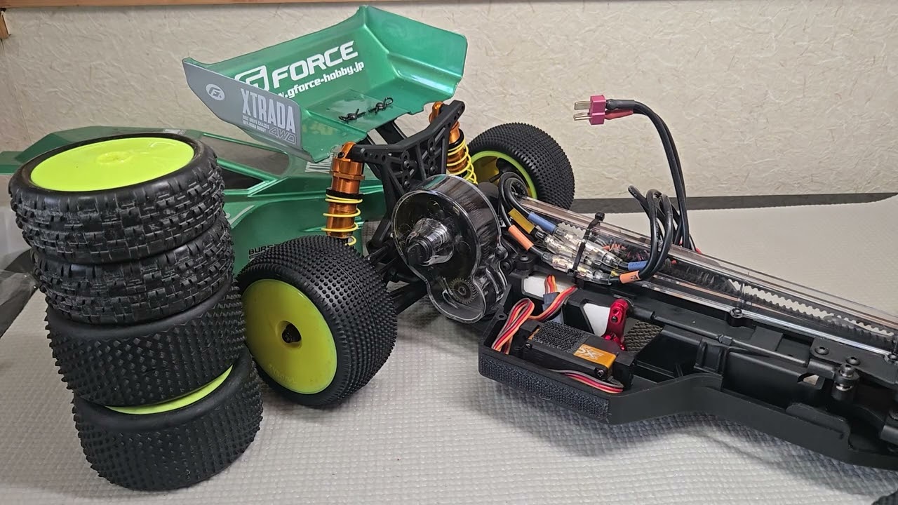 RC Car] Repairing the Extrada, RO, and servo in preparation for