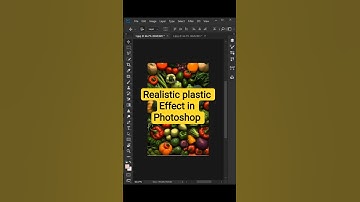 🧴✨ How to Create Realistic Plastic Effect in Photoshop – Easy Tutorial! #photoshop
