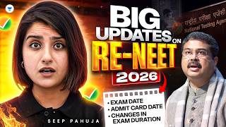 Celebrity RE-NEET 2026 BIG Changes | Updates On NEET 2027 | Exam Time & Admit Cards | Seep Pahuja Profile