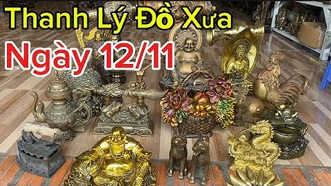 Nải chuối bằng đồng _ Phật di lạc bằng đồng _ Cóc đồng xưa #độclạcầnthơ #phongthuy #doco 