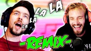 LA LA LA LA - PewDiePie & Jacksepticeye Song