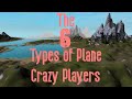 The 6 Types of Roblox Plane Crazy Players