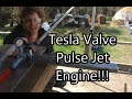 Tesla Valve Pulse Jet Engine To Power Tesla Turbine.