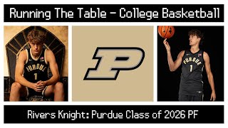 Meet Rivers Knight: Purdue Basketball '26 PF!