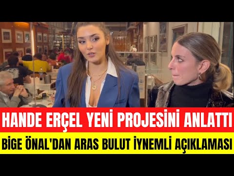 Hande Erçel'den yeni proje müjdesi! Bige Önal Aras Bulut İynemli'nin Atatürk dizisini anlattı!