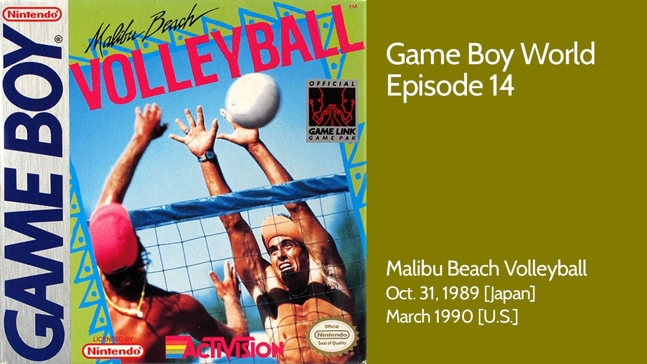Game Boy World 014 Malibu Beach Volleyball (TOSE/Activision, 1989