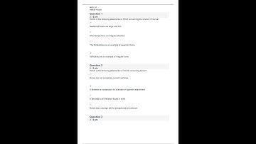 BIOD 151A & P 1 Module 4 Exam   VERSION B   Portage Learning   A+