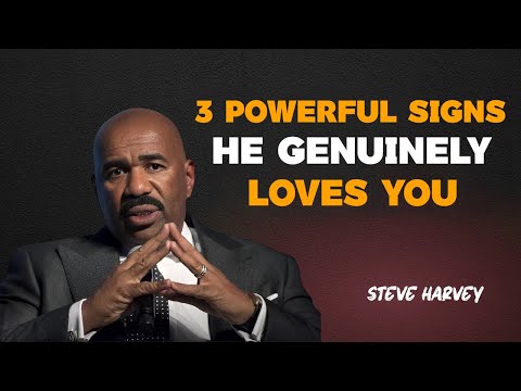 ثلاث علامات قوية تدل على أنه يحبك بصدق تحفيز ستيف هارفي