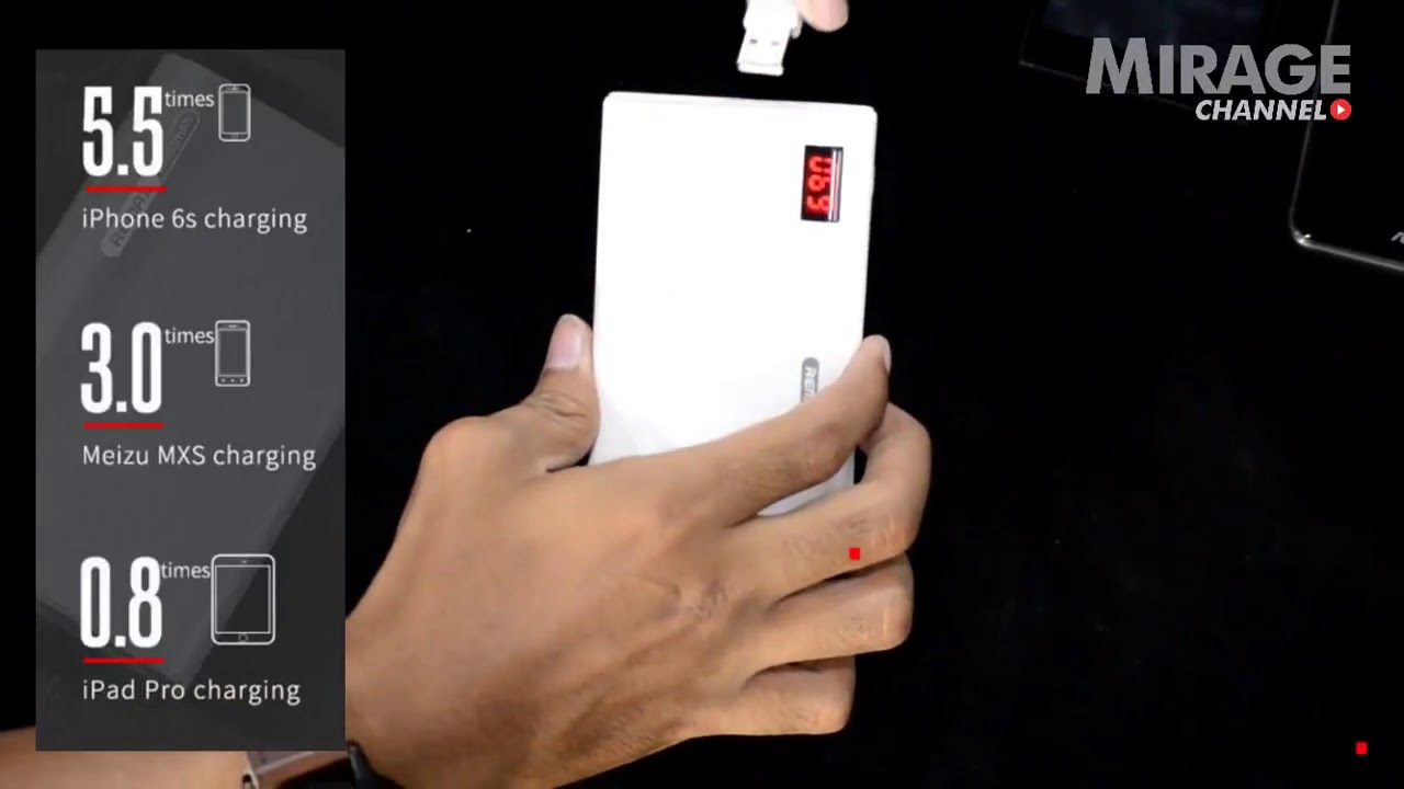 Remax RPP 53 Review Linon Thin Power Bank 10000Mah In Hossain ...