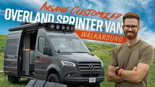 Insane Customized Camper Van Walkaround Details