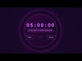 5 Hour Purple Timer LIVE | Deep Focus &amp; Productivity Stream