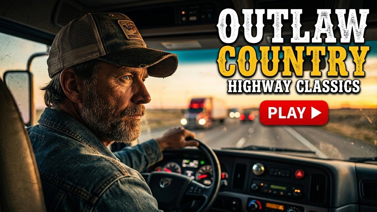 Outlaw Country Guitar Road Songs for Truck Drivers and Night Drives