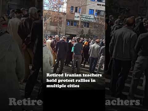 Retired teachers hold protest rallies in multiple cities—Iran news