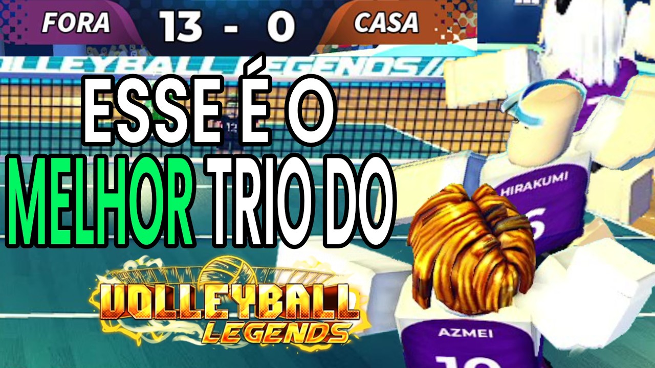 Foi assim que esse trio virou LENDAS do Volleyball Legends!!
