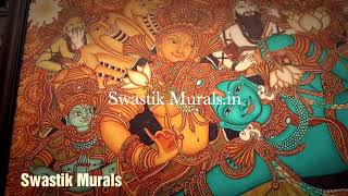 Ananthasayanam (അനന്തശയനം) Kerala Mural Painting
