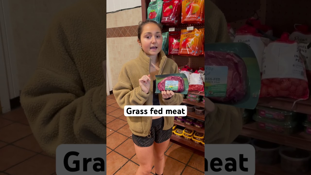 Buy grass fed meat! 