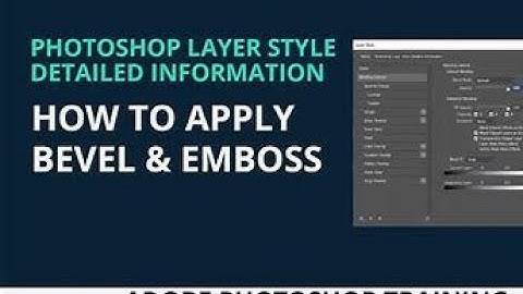 how to use Bevel  Emboss in adobe photoshop l #adobephotoshop #bavel #emboss