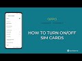 How to Turn On/Off SIM cards - Oppo [Android 11 - ColorOS 11]