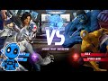 Black Pather and Winter Soldier vs Chost Rider and Blue Hulk Marvel vs. Capcom: Infinite