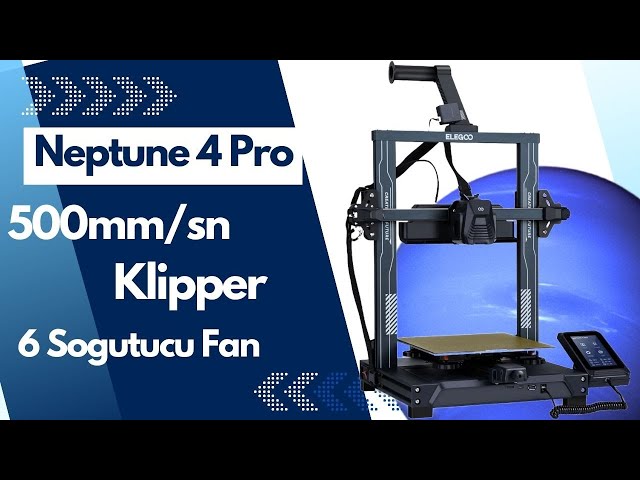 ELEGOO Neptune 4 Pro/Plus/MAX 3D Printer 500mm/s High Speed FDM