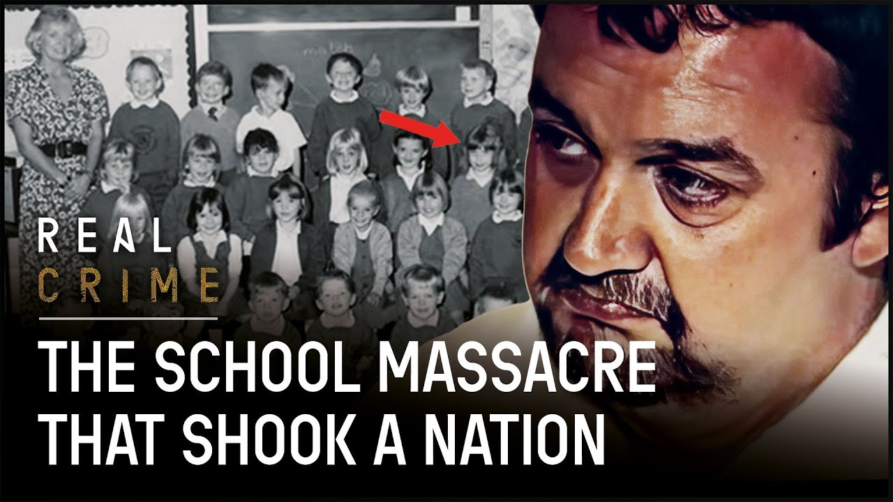 Documentary backdrop image for Behind The Tragic Dunblane School Massacre (2025)