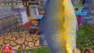 Wizard 101 Stormzilla Pet