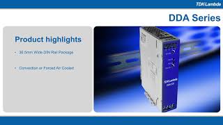 250-500W non isolated DIN Rail DC-DC Converters Video