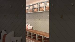 Who needs Wayfair when you can DIY - Beautiful Built In DIY Hall Tree #diy Profile