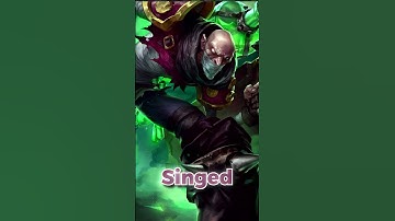 Use this simple Singed trick to dominate lane #guide #leagueoflegends #singed