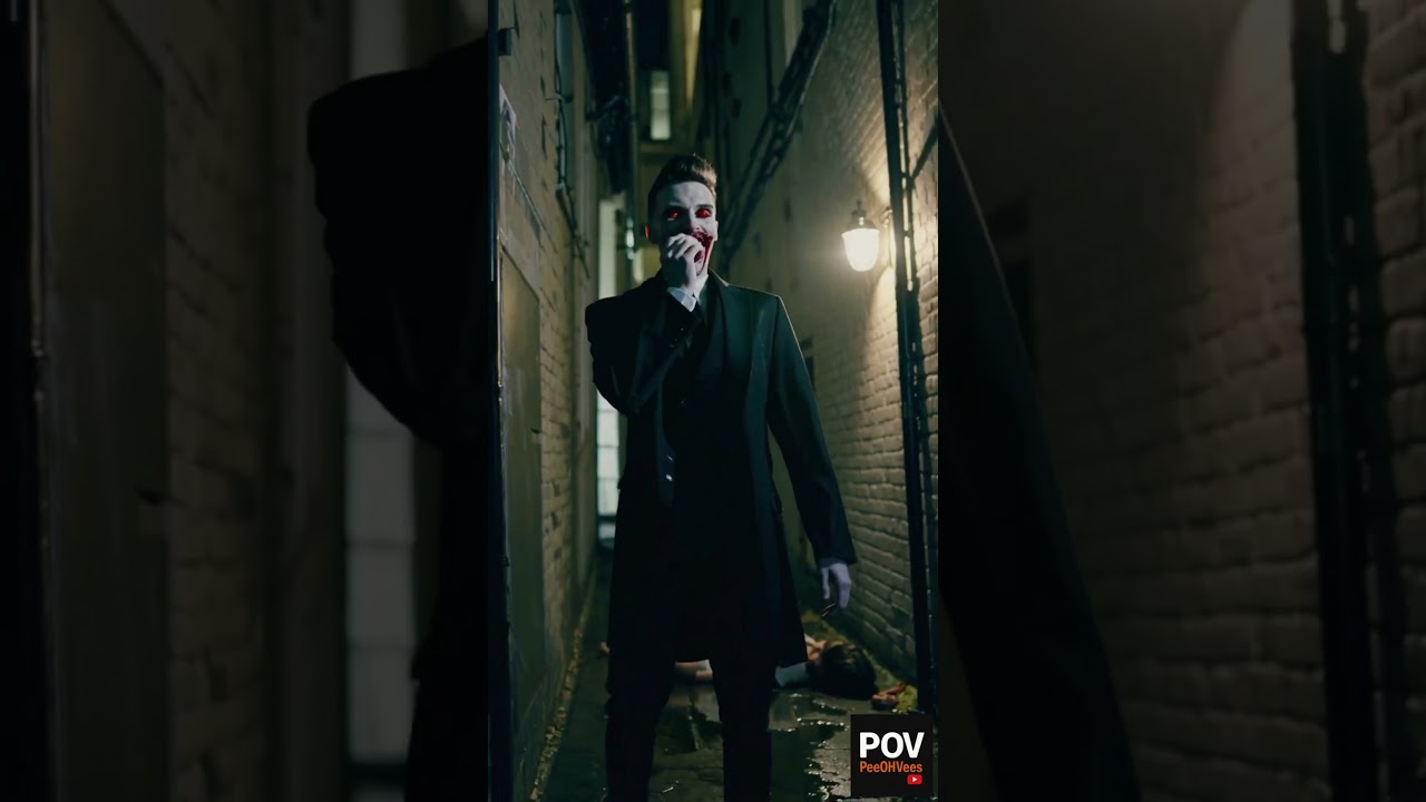 Red-Eyed Vampire Just Fed in the Shadows... Who’s Next?