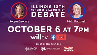 Illinois 13th Congressional District Debate