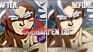 This 4K Sharpen Cc Is Next Levelif Your Edits Look Blurry Or Low Quality