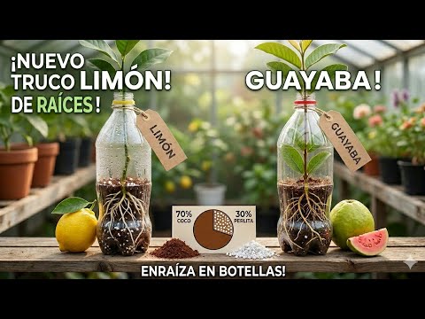 How to grow dwarf lemon and guava plants. (Flawless Technique)