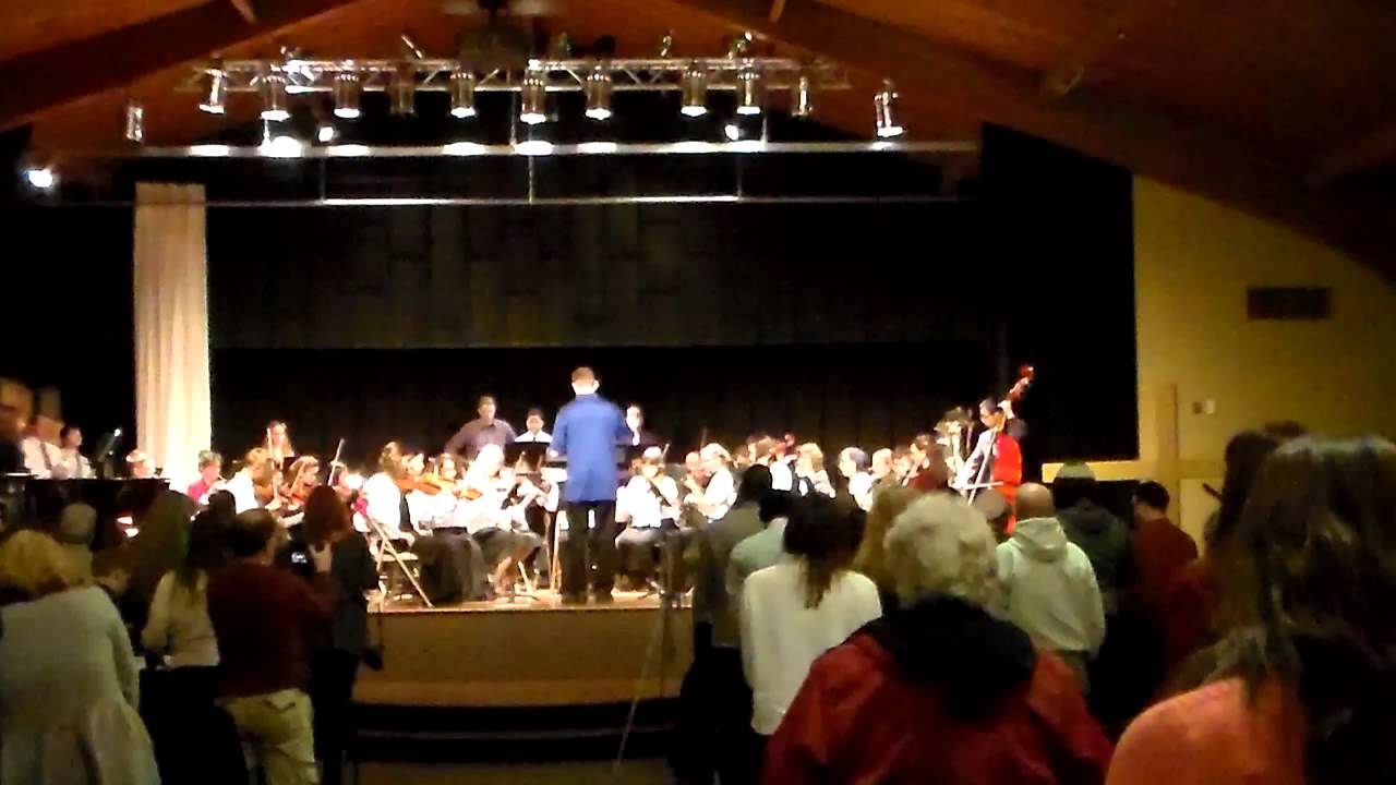 Omaha Area Homeschool Bandestra Hark the Herald Angels Sing YouTube