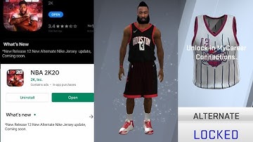 EXPOSING THE 12 NEW NIKE / ALTERNATE JERSEY 🔥 NBA2K20 MOBILE ANDROID & IOS
