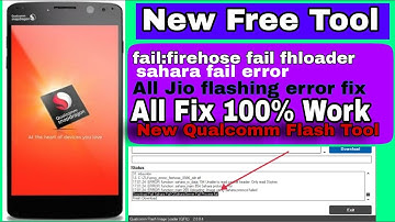 All Qualcomm Mobile Flash Tool || Qfil All Error Fix ||T Michael || Tech Michael