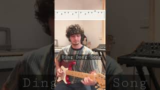 Ding Dong Song - Gunther guitar lesson