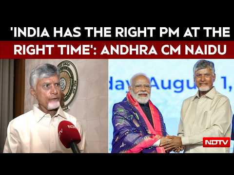 PM Modi@25 | 'India Has The Right PM At The Right Time': Andhra CM N. Chandrababu Naidu To NDTV