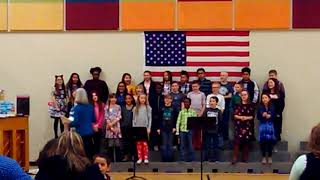 5th grade music program 2/28/19 H